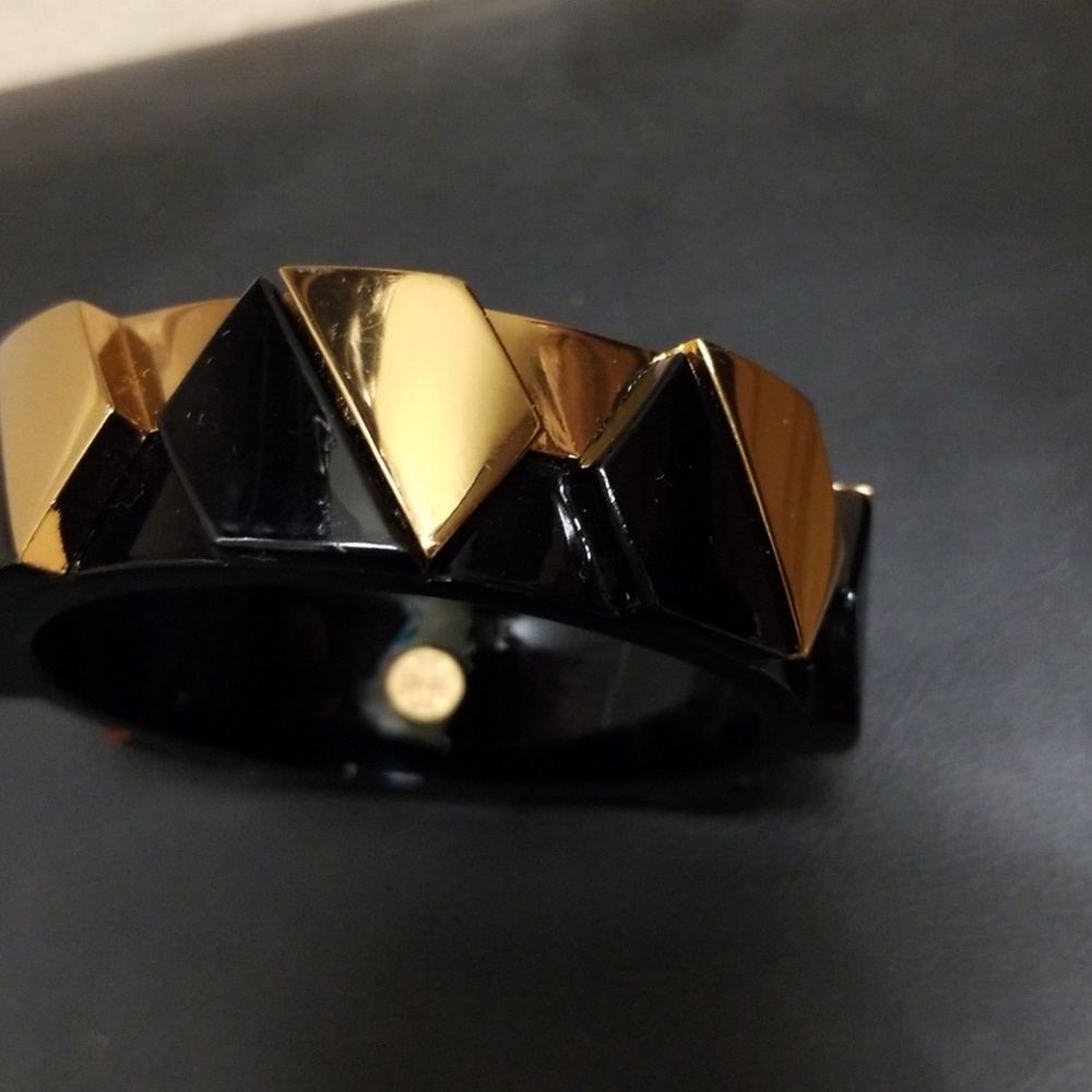 Tory Burch Two Toned Hexagonal Bangle - image 2